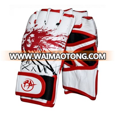 custom gloves Leather Gel Gloves Fight Boxing Punch Bag