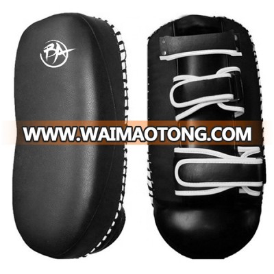 Thai Kick Boxing Punching Pad Curved Punch Shield Mitt MMA Target Focus Training